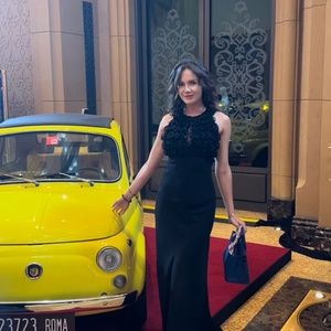 Louis Vuitton Long black dress